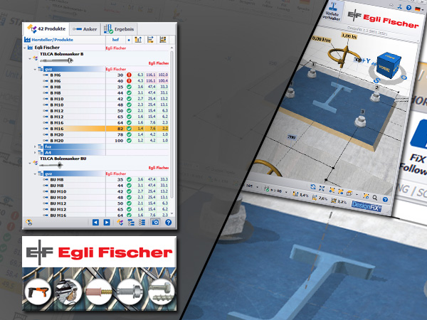 Ankerbemessung Egli Fischer