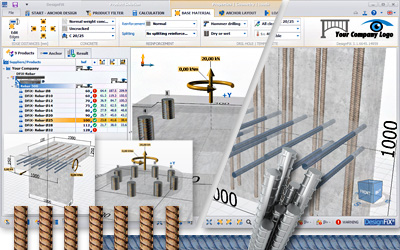 Anchor theory versus reinforced concrete theory